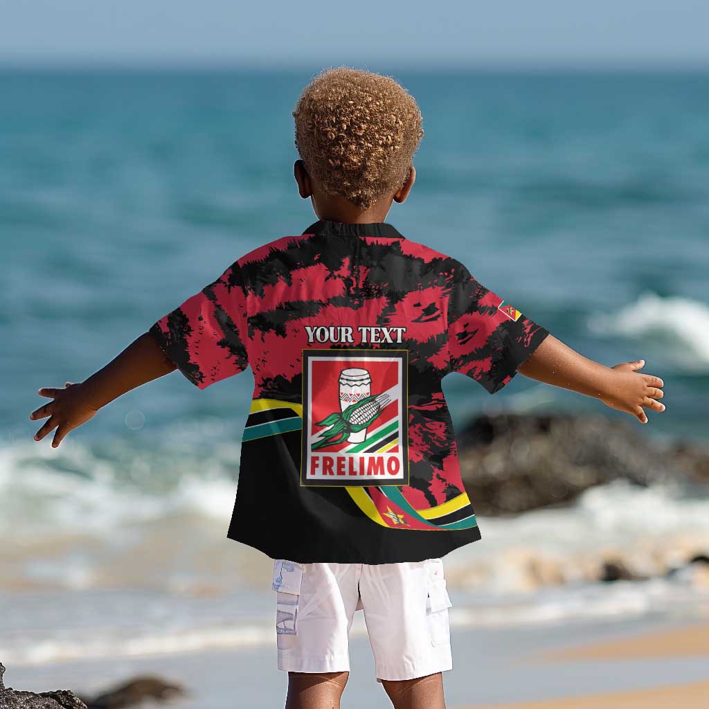 Personalized FRELIMO Mozambique Kid Hawaiian Shirt Happy Revolution Day - African Pride