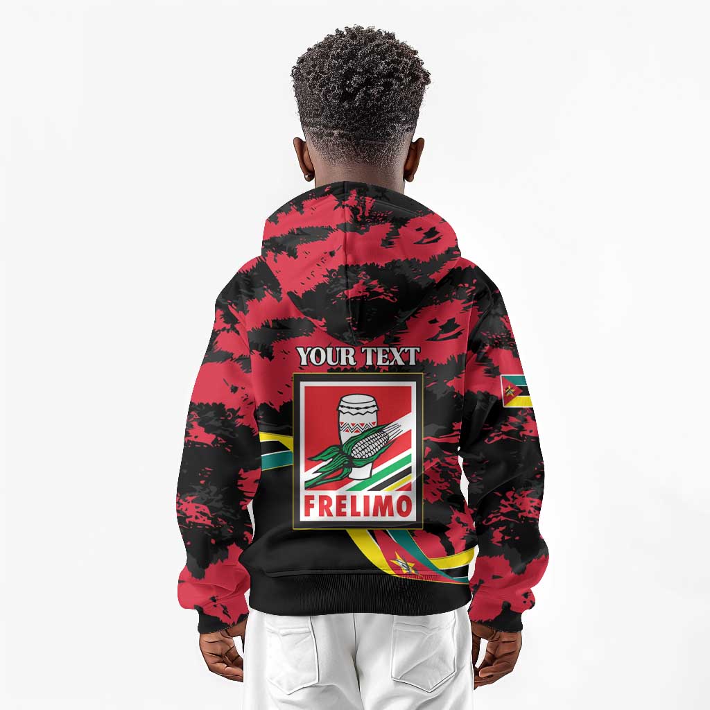 Personalized FRELIMO Mozambique Kid Hoodie Happy Revolution Day - African Pride