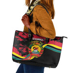 FRELIMO Mozambique Leather Tote Bag Happy Revolution Day - African Pride