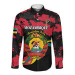 Personalized FRELIMO Mozambique Long Sleeve Button Shirt Happy Revolution Day - African Pride