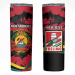 Personalized FRELIMO Mozambique Skinny Tumbler Happy Revolution Day - African Pride