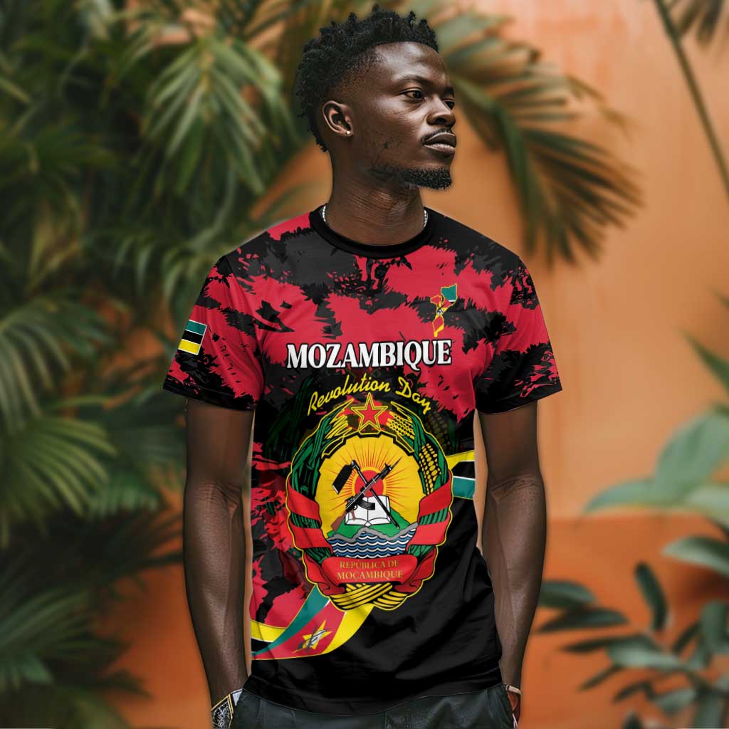 Personalized FRELIMO Mozambique T shirt Happy Revolution Day - African Pride