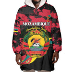 Personalized FRELIMO Mozambique Wearable Blanket Hoodie Happy Revolution Day - African Pride