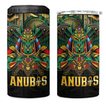 Ancient Egypt 4 in 1 Can Cooler Tumbler Anubis Egyptian