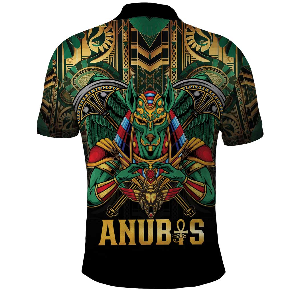 Ancient Egypt Polo Shirt Anubis Egyptian
