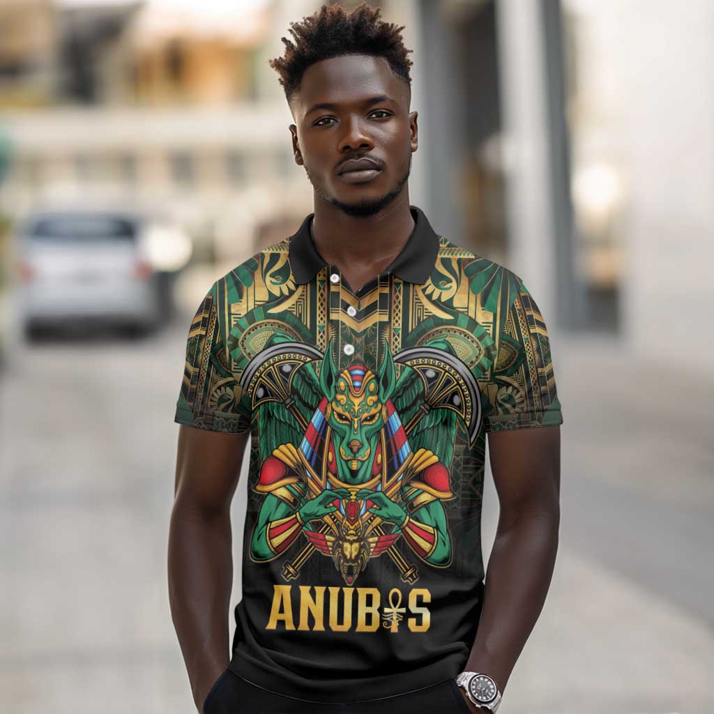 Ancient Egypt Polo Shirt Anubis Egyptian