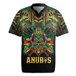 Ancient Egypt Rugby Jersey Anubis Egyptian