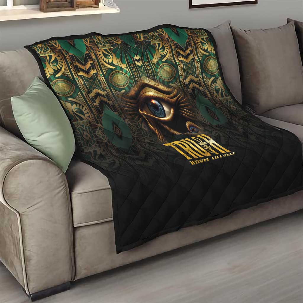 Egypt Eye of Horus Quilt Golden Ancient Egypt Pattern