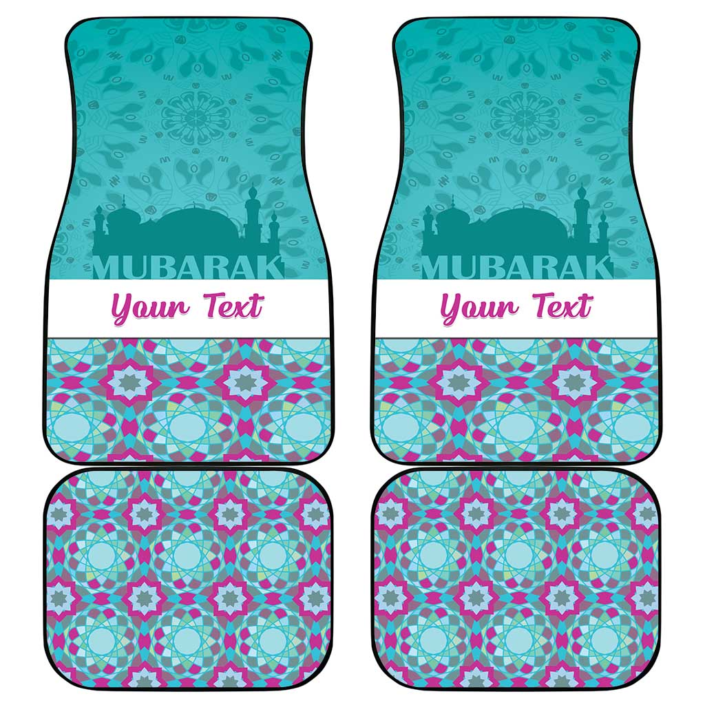 Personalised Eid al-Fitr Car Mats Eid Mubarak