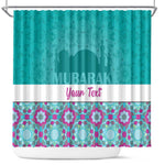 Personalised Eid al-Fitr Shower Curtain Eid Mubarak