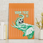 Custom Cote dIvoire Football Canvas Wall Art Les Elephants