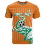 Custom Cote dIvoire Football T shirt Les Elephants