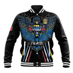 Antigua and Barbuda Cricket Custom Baseball Jacket Go Falcons - African Pride