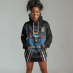 Antigua and Barbuda Cricket Custom Hoodie Dress Go Falcons - African Pride