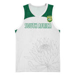 Custom Afro South Africa Cricket Basketball Jersey Go Proteas - African Pattern - African Pride