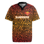 Custom Afro South Africa Cricket Rugby Jersey Eastern Cape - Go Sunrisers