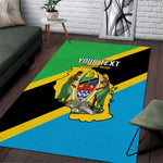 Personalised Afro Tanzania Area Rug Happy Union Day