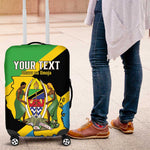 Personalised Afro Tanzania Luggage Cover Happy Union Day