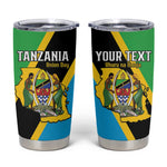 Personalised Afro Tanzania Tumbler Cup Happy Union Day