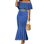 Custom Tanzania Football Mermaid Dress Taifa Stars Go Champions
