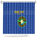 Custom Tanzania Football Shower Curtain Taifa Stars Go Champions