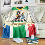 Nelson Mandela International Day 46664 Blanket Its In Our Hands - Batik Pattern - African Pride