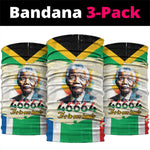 Nelson Mandela International Day 46664 Neck Gaiter Its In Our Hands - Batik Pattern LT15