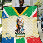 Nelson Mandela International Day 46664 Quilt Its In Our Hands - Batik Pattern - African Pride