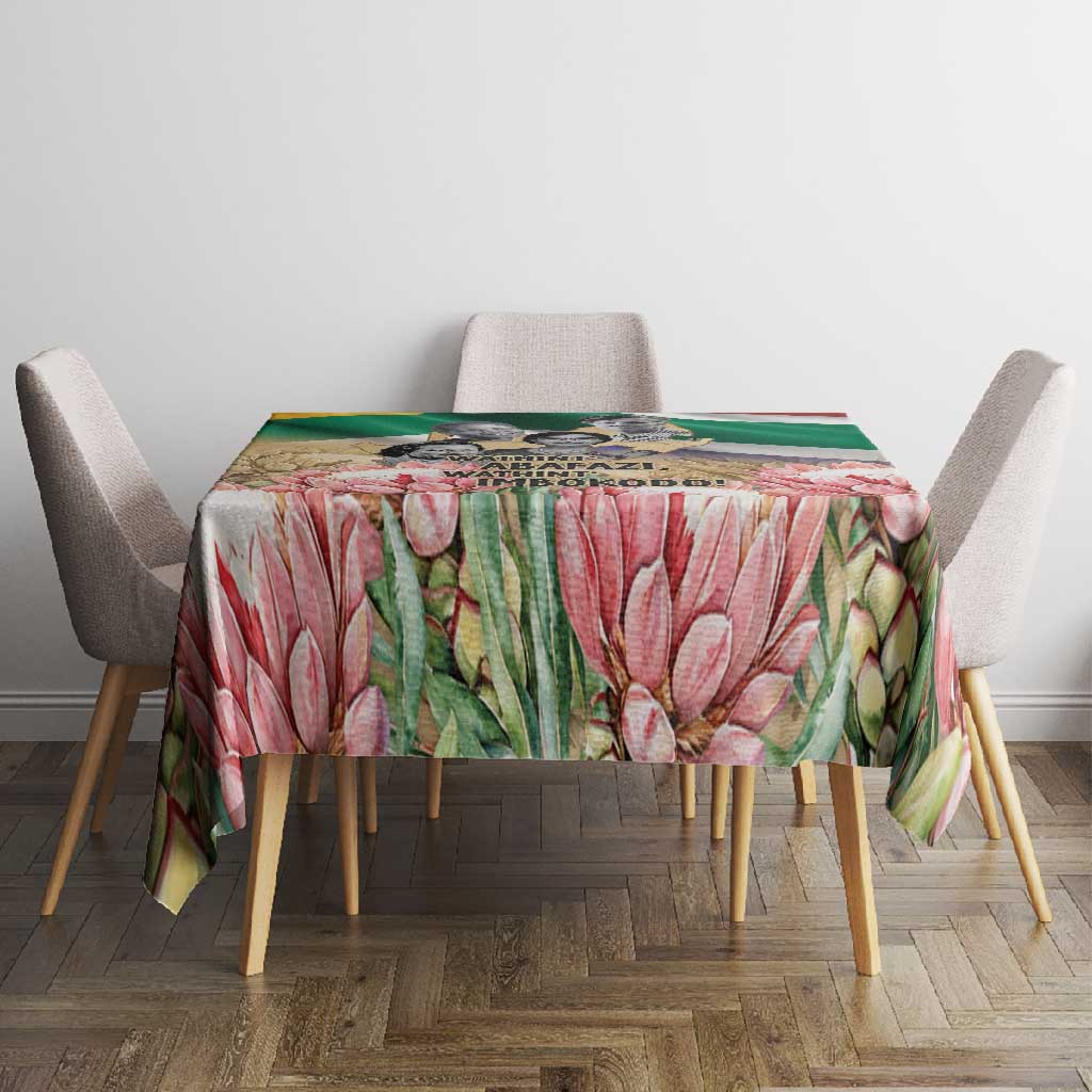 South African Women Fight Apartheir Tablecloth Wathint Abafazi Wathint Imbokodo - African Pride