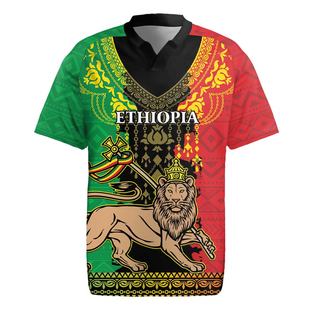 Justice To The People Africa Rugby Jersey Afro Raised Fist DT03