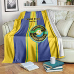 Custom Afro Tanzania Football Blanket We Are Champions