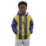 Custom Afro Tanzania Football Kid Hoodie We Are Champions