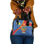 Personalised DR Congo Shoulder Handbag Coat Of Arms With Map