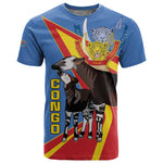 DR Congo T shirt Okapi Coat Of Arms