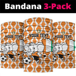 Custom Ivory Coast Football Neck Gaiter Go Champions LT15