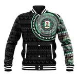 Nigeria African Tribal Pattern Baseball Jacket Chest Arm Tattoo