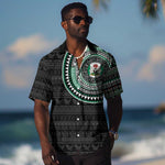 Nigeria African Tribal Pattern Hawaiian Shirt Chest Arm Tattoo