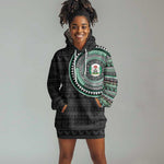 Nigeria African Tribal Pattern Hoodie Dress Chest Arm Tattoo