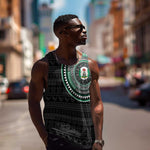 Nigeria African Tribal Pattern Men Tank Top Chest Arm Tattoo