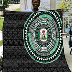 Nigeria African Tribal Pattern Quilt Chest Arm Tattoo