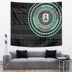Nigeria African Tribal Pattern Tapestry Chest Arm Tattoo