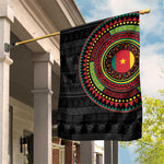 Cameroon African Tribal Pattern Garden Flag Chest Arm Tattoo