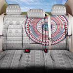 Liberia African Tribal Pattern Back Car Seat Cover Chest Arm Tattoo