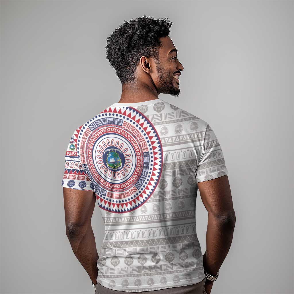 Liberia African Tribal Pattern T shirt Chest Arm Tattoo