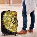 Eritrea African Tribal Mix Paisley Pattern Luggage Cover Chest Arm Tattoo