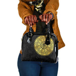 Eritrea African Tribal Mix Paisley Pattern Shoulder Handbag Chest Arm Tattoo