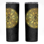 Eritrea African Tribal Mix Paisley Pattern Skinny Tumbler Chest Arm Tattoo