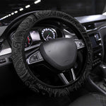 Eritrea African Tribal Mix Paisley Pattern Steering Wheel Cover Chest Arm Tattoo