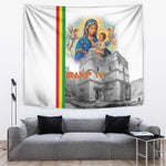 Melkam Gena Ethiopia Tapestry Saint Mary Lalibela Churches