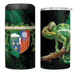 Reunion Island 4 in 1 Can Cooler Tumbler Furcifer Pardalis